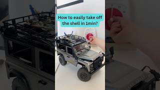 Easy RC Car Repair #1: Taking Off the Shell - MN99S V2 🚗 #rccar #remotecontrol #shorts