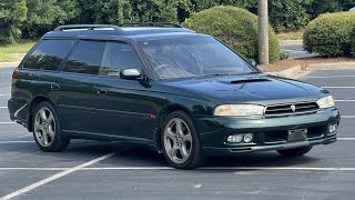 1996 Subaru Legacy GT-B Twin Turbo, 5-speed Walk Around and Test Drive!!!