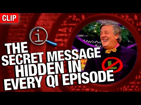 The Secret Message Hidden In Every Episode Of QI