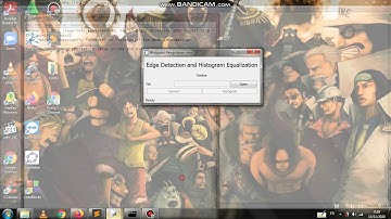 Edge Detection and Histogram Equalization Programming pada Python dengan Open CV dan Pyqt5