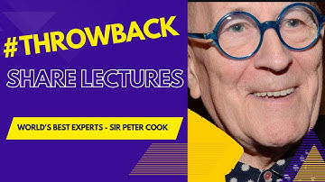 Sir Peter COOK, Founder, CRAB STUDIO & Archigram, UK at SHARE Bucharest 2020 Forum