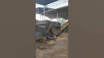 Dead branches and rotten leaves are instantly transformed into high-quality debris #crushing