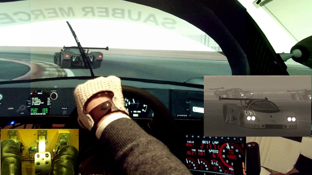 AC - Spa - Mercedes C9 - race challenge (alien)