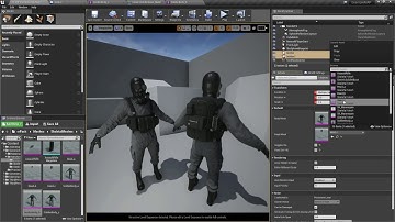 Ue4 Security Soldier: features trailer