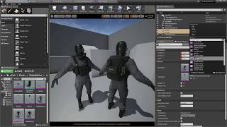 Ue4 Security Soldier: features trailer