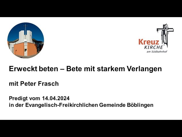 Predigt am 14.04.2024 in der EFG Böblingen