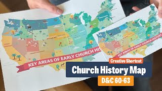 Object Lesson on the Key Historic Sites | Church History Map | D&C 60-63