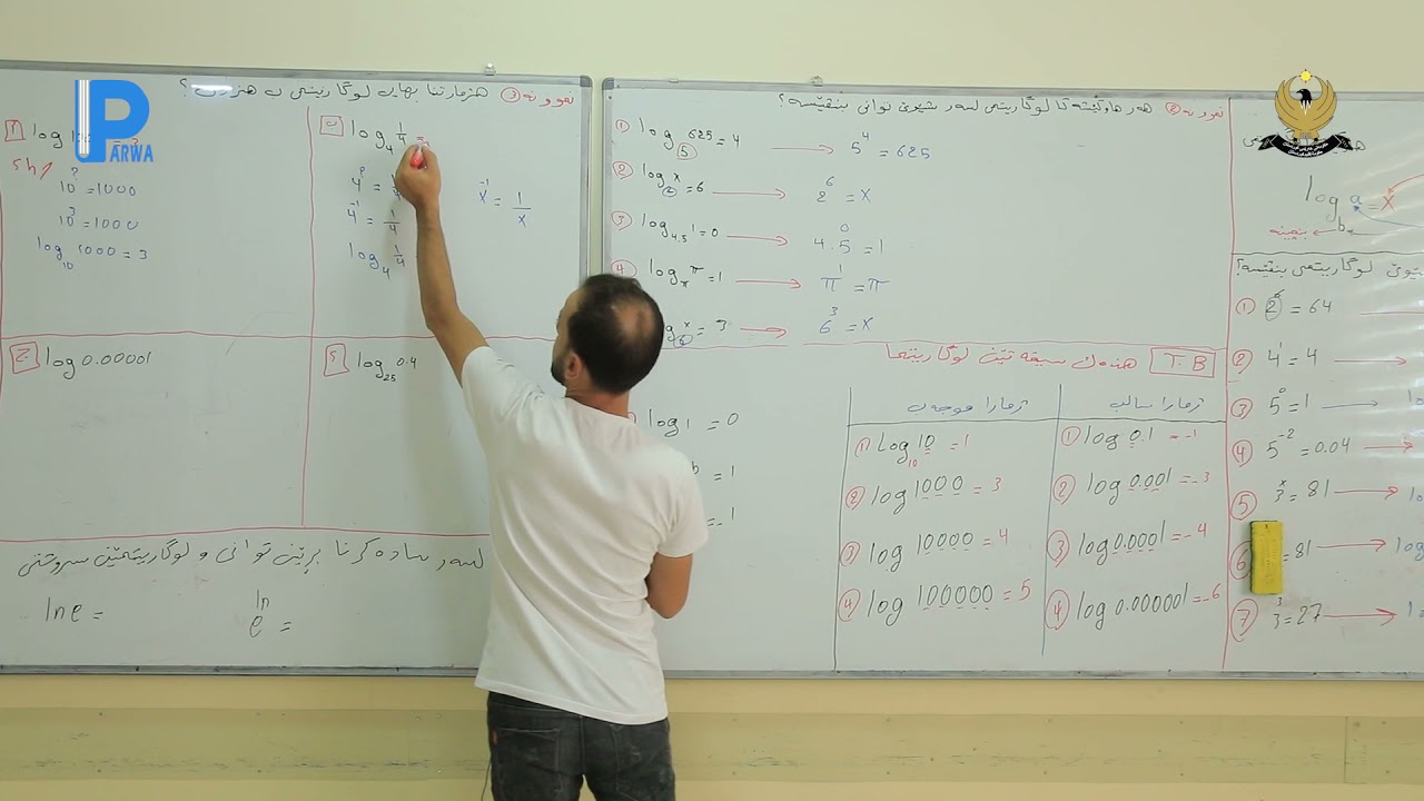 بەشێ سیێ وانا چارێ نەخشەیێن لوگاریتمی