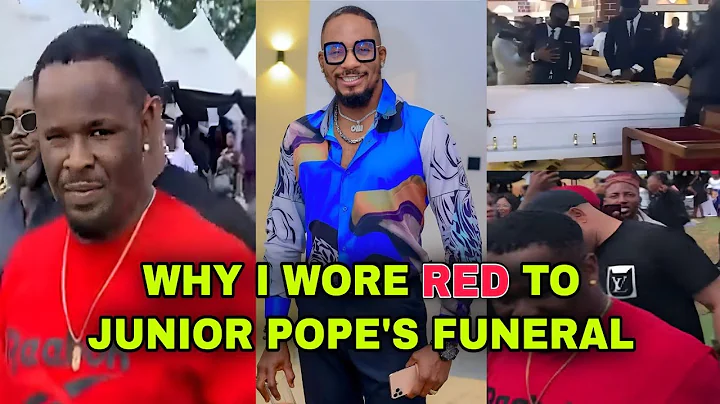 Why I wore red to Junior Pope's funeral — Zubby Michael