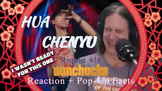 Ep 57 Hua Chenyu - Nunchucks - Reaction Pop-Up Facts English Subs