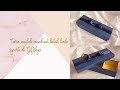 CARA MUDAH MEMBUAT KOTAK KADO SEPERTI DI GIFTSHOP (PART1)/ HOW TO MAKE GIFT BOXES (HARD BOARD)