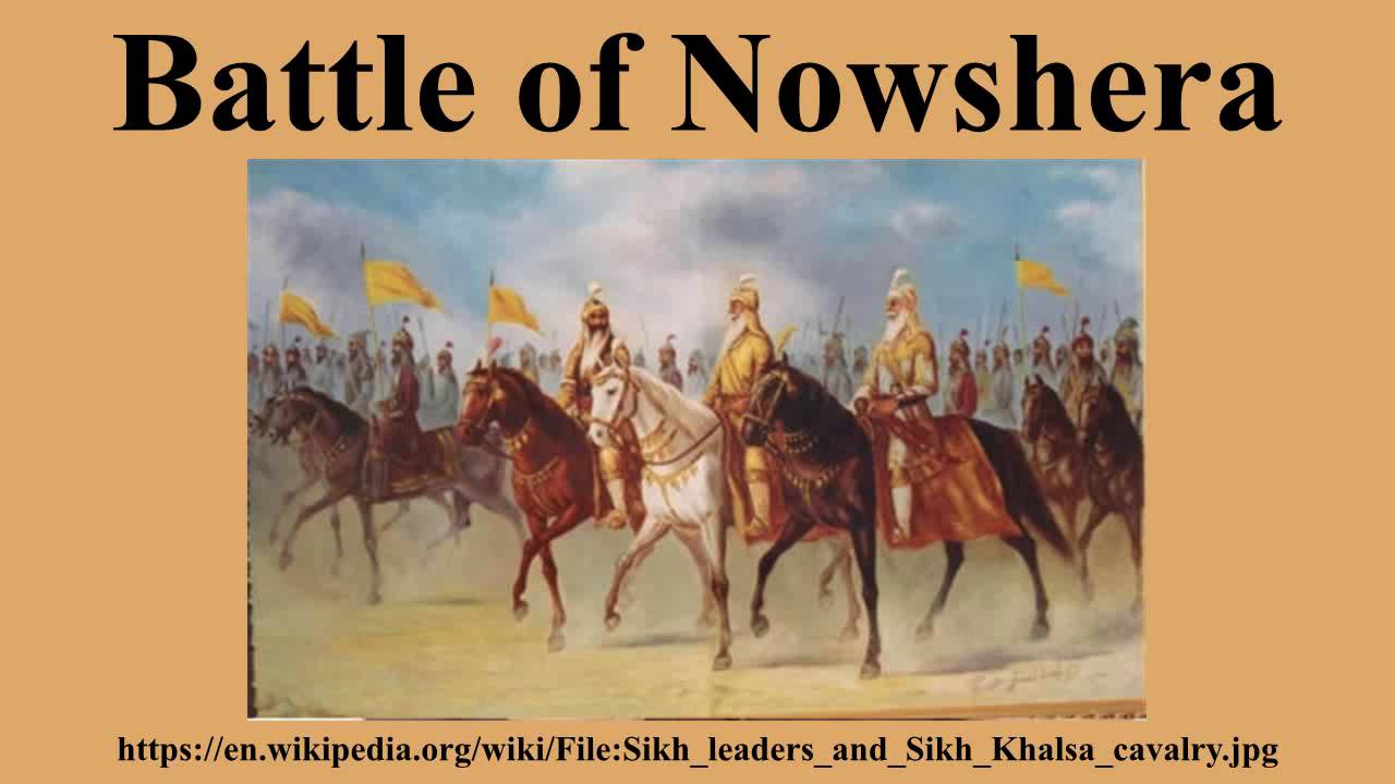 Battle of Nowshera