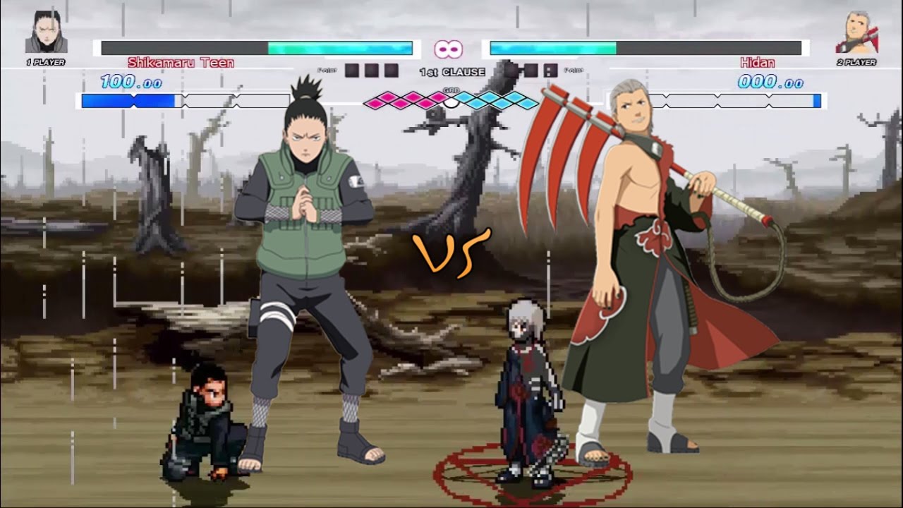 Shikamaru vs Hidan Naruto The Path Of Struggle YouTube