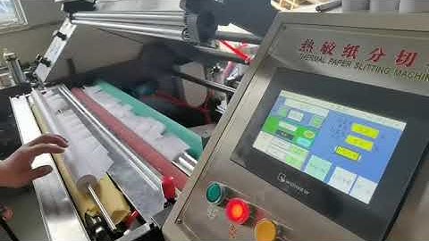 cash register paper slitting machine, thermal paper slitter