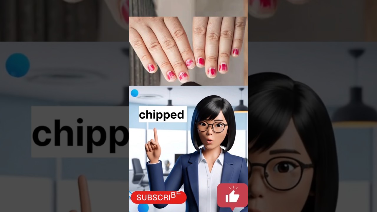 Do you know the correct English words for ruined makeup? 💄