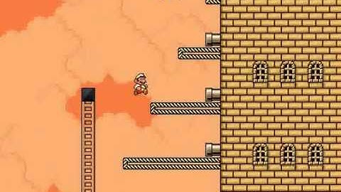 SMBX Custom level - Evening Climbing