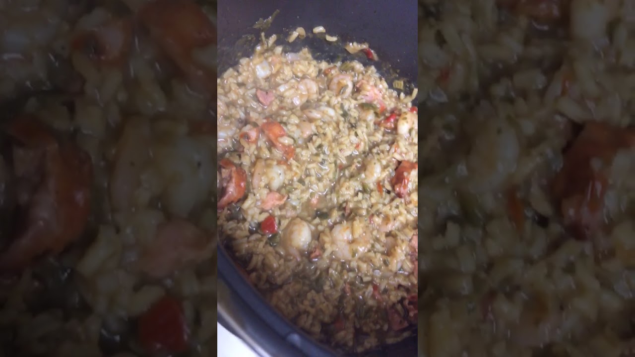 jambalaya before the eggs rolls YouTube