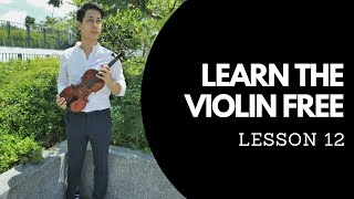 LEARN THE VIOLIN FAST | FREE COURSE - Lesson 12| Slurs & Staccatos | Award Winning Course