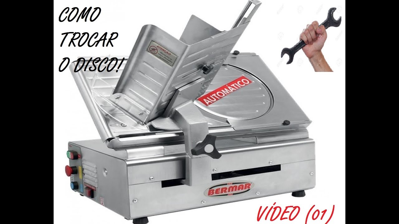 Conserto fatiador de frios BERMAR vídeo 01