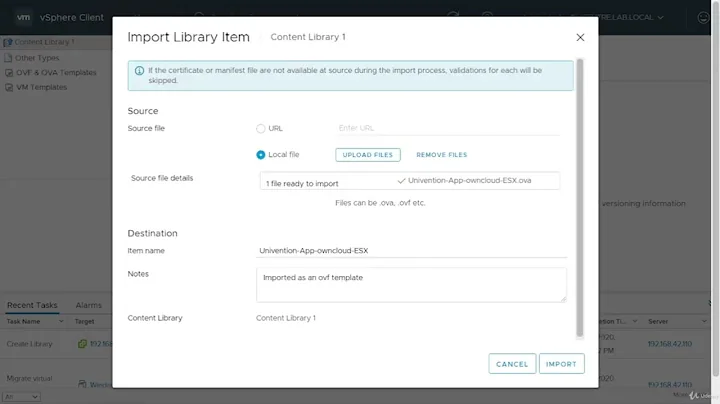 vSphere 7 Foundations 5.9 - Managing VMs and Templates - Using Content Libraries with VM Templates