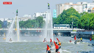 Trực tiếp: Nhiều hoạt động thú vị trên sông - Lễ hội sông nước