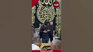 في مسقط رأسه بكفر الشيخ محمد الشناوي حارس النادي الأهلي يستقبل عزاء والده 