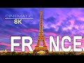 France 8k  beautiful scenery  cinematic sound in 8k ultra