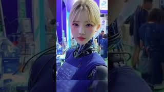 🤖 Human or Robot? Close-Up at Tech Expo! 💡 | #FutureAiRobots #TechExhibit