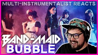 Multi-Instrumentalist Reacts to BAND-MAID 'Bubble' Yes the Queen references flew right over my head.