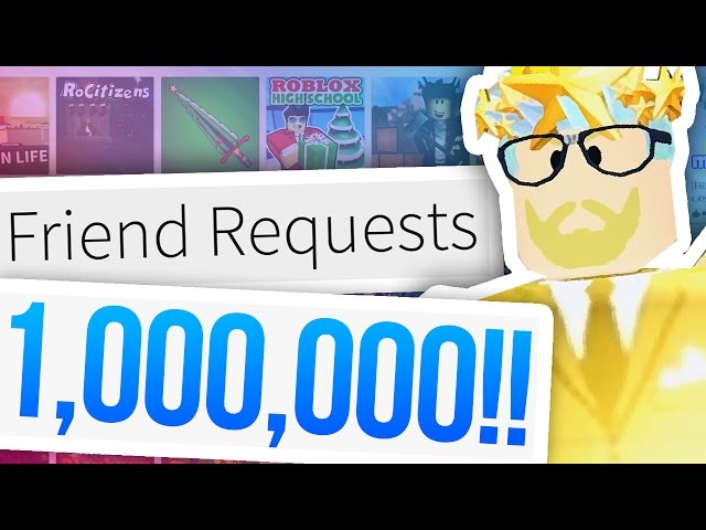 1000000 Roblox Friend Requests Youtube - i have 23 million roblox friend requests and a police dog