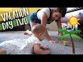 Teaching Baby Micah To Crawl On Vacation!