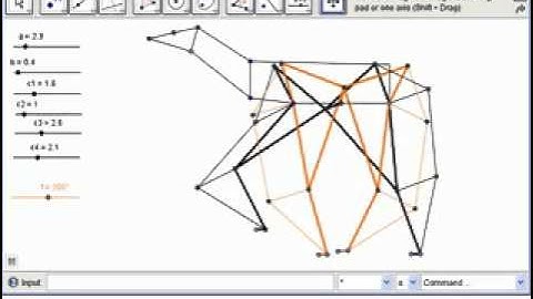 Theo Jansens Strandbeest in GeoGebra by JesusF