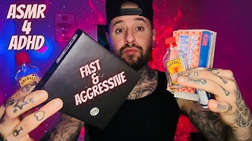 Fast & Aggressive ASMR 4 ADHD Brains