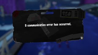 A Communication Error Has Occured.