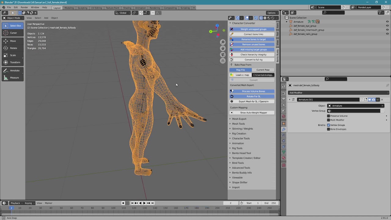 Bento Buddy - Sansar to Second Life - YouTube