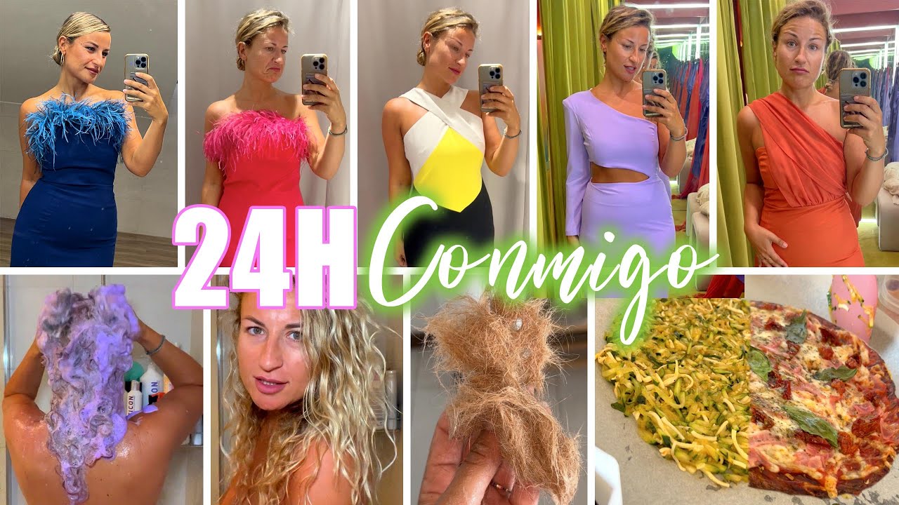 24H CONMIGO: En busca del VESTIDO PERFECTO DE BODA + PIZZA DE CALABACÍN + Necesito pediros DISCULPAS