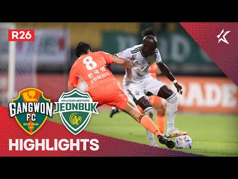 Gangwon Jeonbuk Goals And Highlights