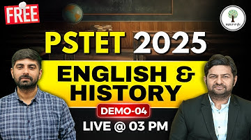 PSTET 2025 | English & History | Demo Class-04 | Success Tree Punjab