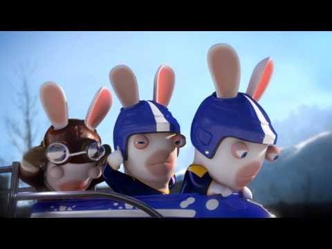 Winter Rabbids Rabbids - Winter Olympic Games Bobsleigh - YouTube
