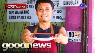 Tindero ng paresan, pinapakain nang libre ang mga batang kalye! | Good News