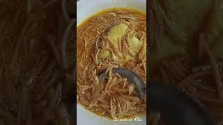 sopita de fideo #parati #comidafacil #recetas