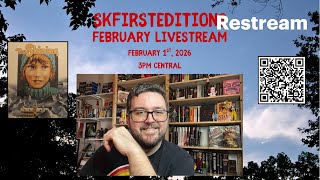 February Live Stream With SKFirstEditions - The Shining, Collecting, New and Noteworthy