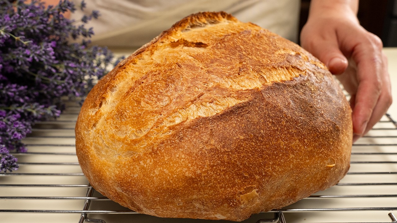 Better Than Sourdough! Only 0.4 g Yeast 🍞✨ FAST EASY DELICIOUS & EXTRA FLUFFY ☁️