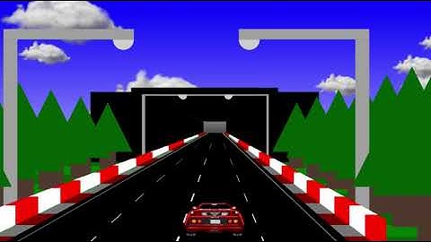 JavaScript/Canvas HTML5 Sprite Racer demo - inspired by Outrun/ChaseHQ etc