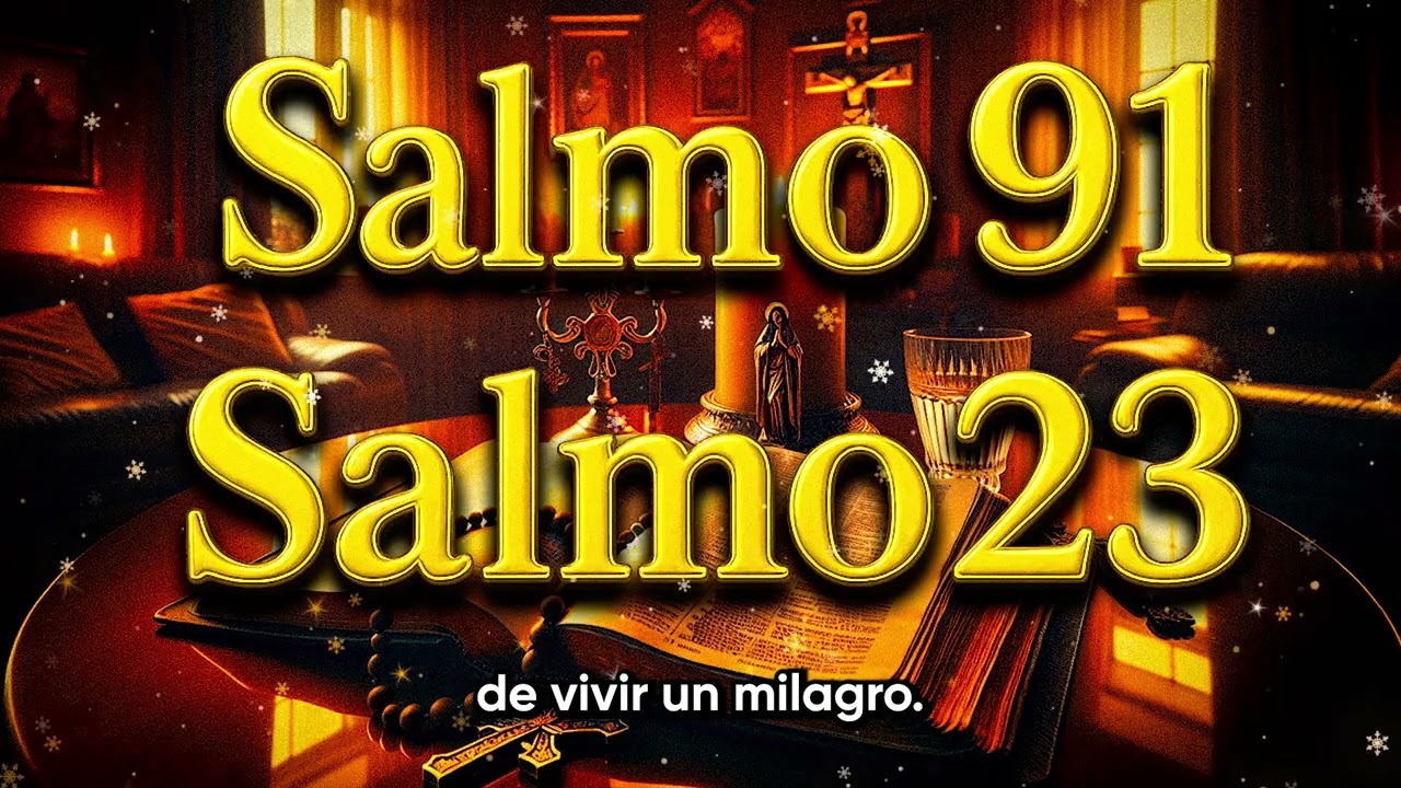 ORACIÓN del DÍA 03 de ENERO - SALMO 91 y SALMO 23 - Las dos ORACIONES MÁS PODEROSAS de la BIBLIA