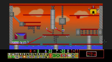 Lemmings Plus VI [Delirious 11]: The Obligatory No Time To Die Level