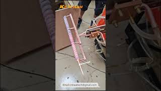 On-line induction heating annealing of copper wire rod