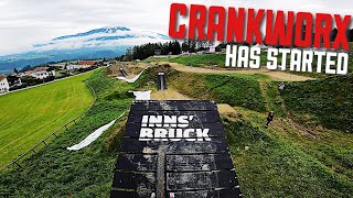 CRANKWORX INNSBRUCK 2020 IS ON! (RIDING AND FIGURING OUT JUMPS)