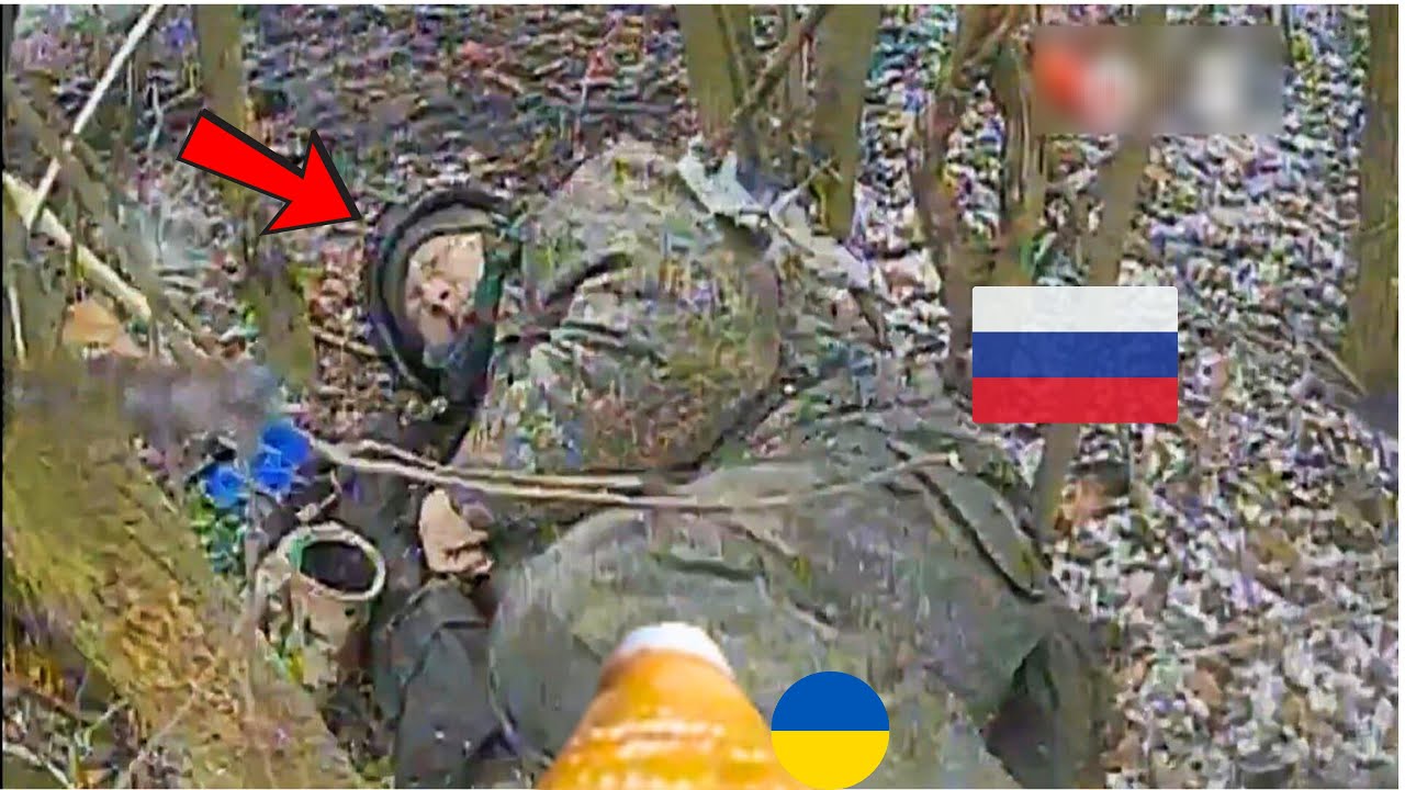 Seconds Before Panic: FPV Drone Closes In on Russian Soldiers | Ukraine ...