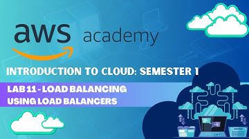 AWS Academy Introduction to Cloud: Semester 1 - Lab 11 - Load Balancing - Using Load Balancers